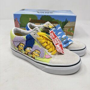 Size Mens 3.5 - Women 5 VANS The Simpsons x Old Skool The Bouviers NEW In Box